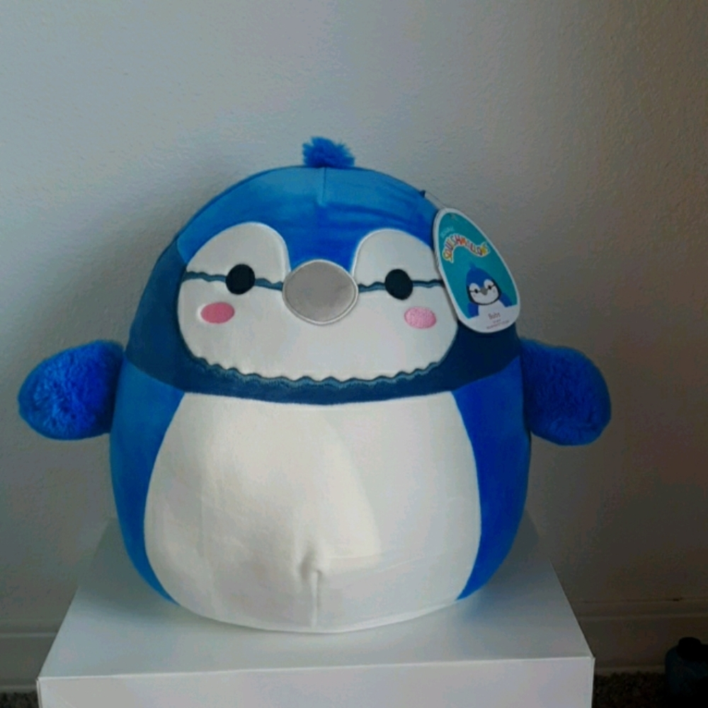 Babs the blue jay squishmallow